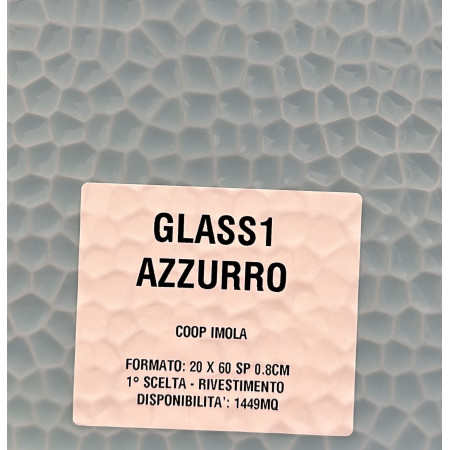 GLASS1 26L AZZURRO